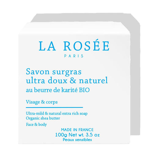La Rosée Ultra Doux and Natural Superfatted Soaps 100g (3.52 oz)