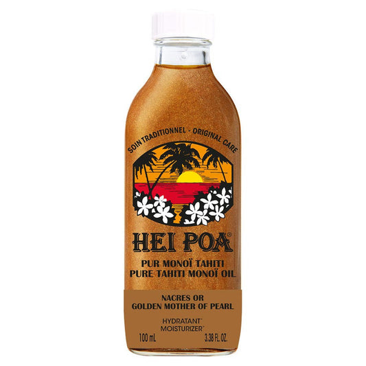 Hei Poa Pur Monoi Golden Mother Pearl Enhancer  100ml (3,38fl oz)
