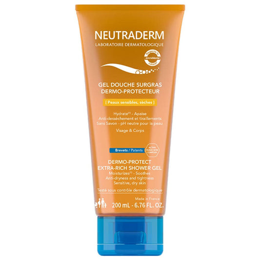 Neutraderm Ultra-rich Dermo Protective Shower Gel dry skin 200ml (6.76fl oz)