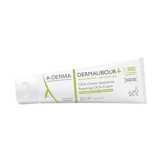A - Derma Dermalibour+ Cica - Repairing Sanitizing Cream Irritated Skin 50ml (1.69fl oz) - FrenchBeautyHub