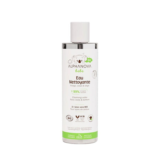Alphanova Bébé Dermo - Cleansing Bath Bebe Bio Bebe 1L (33.81fl oz) - FrenchBeautyHub