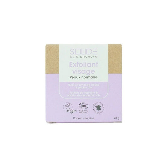 Alphanova Solide Face Scrub Normal Skin 70g (2.46 oz) - FrenchBeautyHub