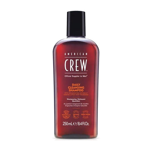 American Crew Hair & Body Daily Cleasing Shampoo 250ml (8.45fl oz) - FrenchBeautyHub