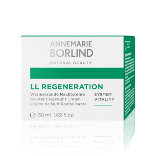 ANNEMARIE BORLIND LL Regeneration Revitalizing Face Night Cream Tired Skin 50ml (1.69fl oz) - FrenchBeautyHub