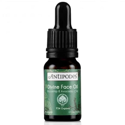 Antipodes Divine - Face Oil : Rosehip Oil and Organic Avocado Oil 10ml (0.33fl oz) - FrenchBeautyHub