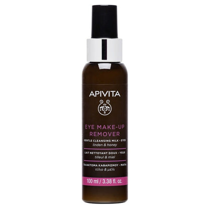 Apivita Gentle Cleansing Milk Eyes 100ml (3.38fl oz) - FrenchBeautyHub