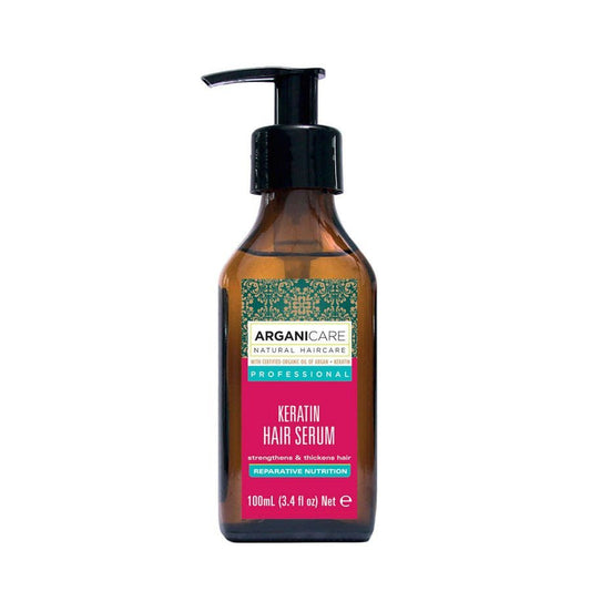 Arganicare Kratine Repairing and nourishing serum 100ml (3.38fl oz) - FrenchBeautyHub