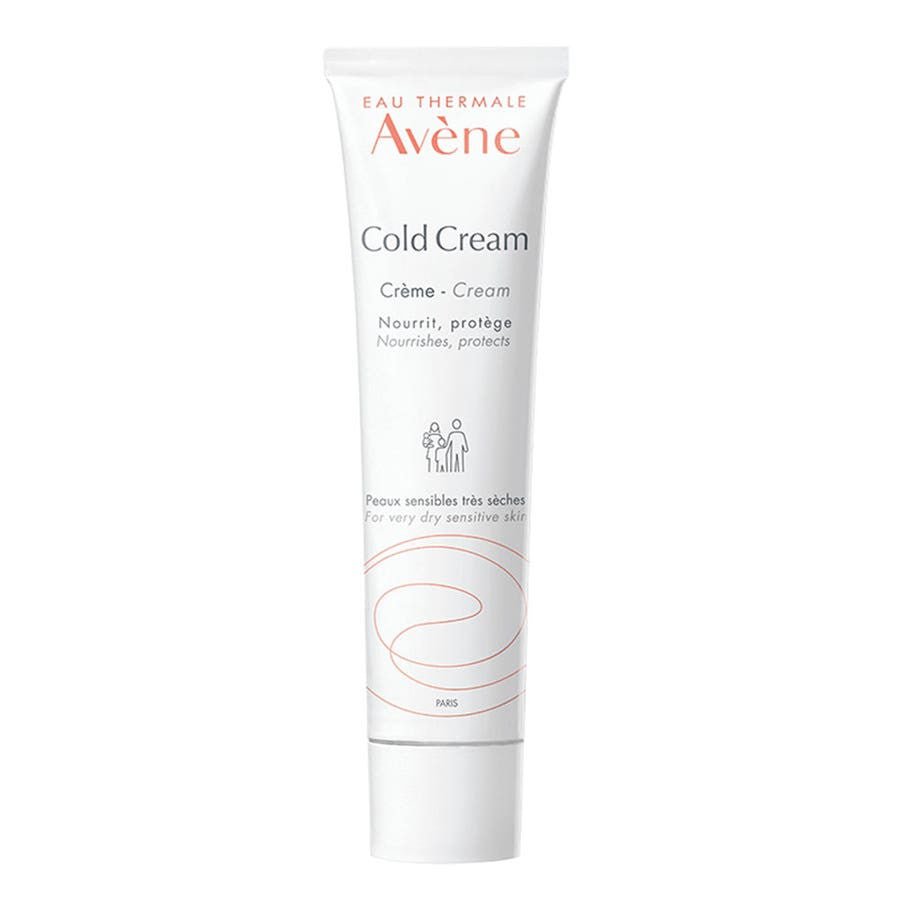 Avène Cold Cream Nourishing Cream for Dry and Sensitive Skin - FrenchBeautyHub