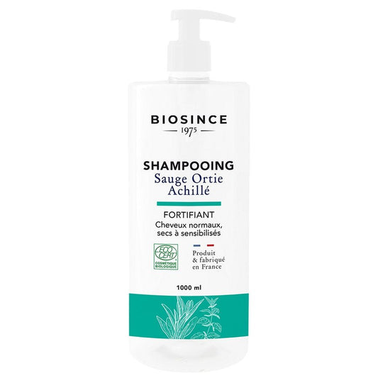 Bio Since 1975 Fortifying Sage Nettle Yarrow Shampoo 1L (33.81fl oz) - FrenchBeautyHub