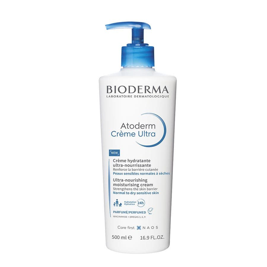 Bioderma Atoderm Crème Ultra - Nourishing Moisturizing Cream - FrenchBeautyHub