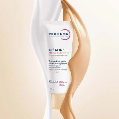 Bioderma Créaline AR+ CC Cream SPF50+ Light 40ml (1.35fl oz) - FrenchBeautyHub