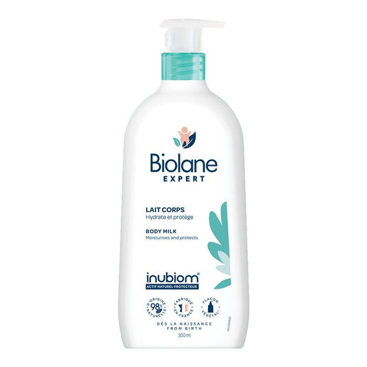 Biolane Expert Baby Body Milk Peaux Sensibles 300ml (10.14fl oz) - FrenchBeautyHub