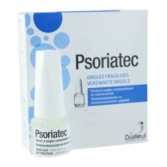 Biorga Bailleul Psoriatec 3.3ml (0.11 fl oz) Nail Polish for Nail Fragility and Pain - FrenchBeautyHub