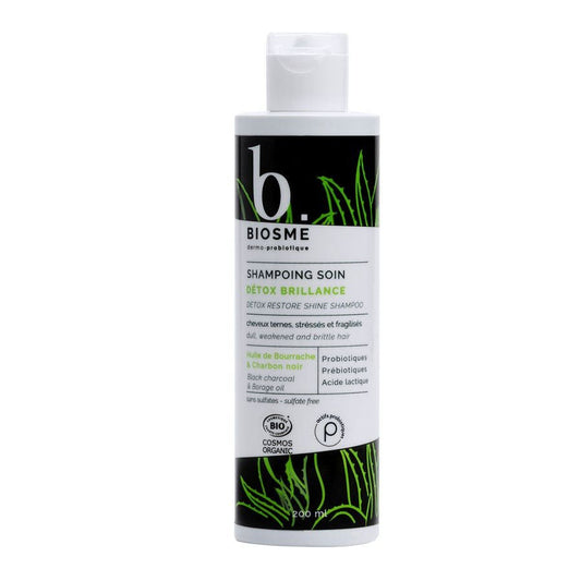 Biosme Shampoo Care Detox and shine 200ml (6.76fl oz) - FrenchBeautyHub