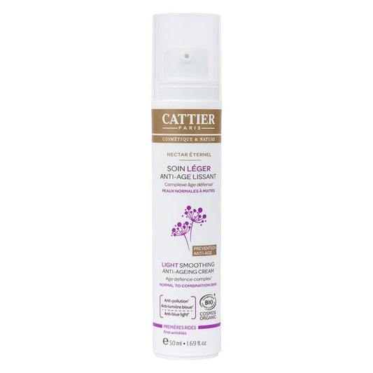 Cattier Anti - Aging Organic Nectar Eternel Smoothing Light Care Normal to Combination Skin 50ml (1.69fl oz) - FrenchBeautyHub
