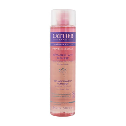 Cattier Symphonie Vegetale Organic Biphase Eye And Lip Make - Up Remover 150ml (5.07fl oz) - FrenchBeautyHub