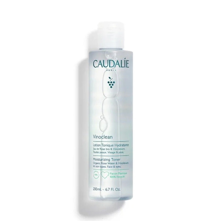 Caudalie Vinoclean Moisturizing Toner with Rose Water - FrenchBeautyHub