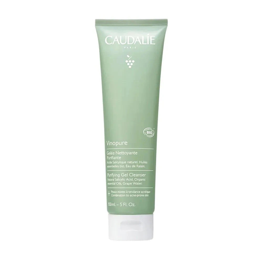 Caudalie Vinopure Purifying Gel Cleanser - FrenchBeautyHub
