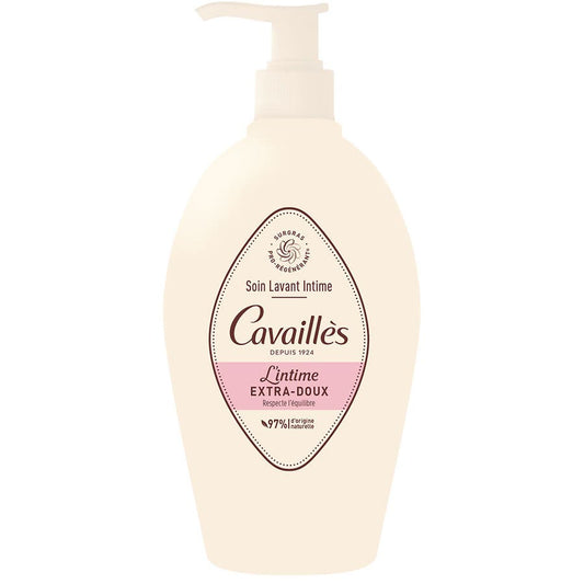 Cavaillès Intimate Dryness Ultra - soft Cleansing Care 500ml (16.91fl oz) - FrenchBeautyHub