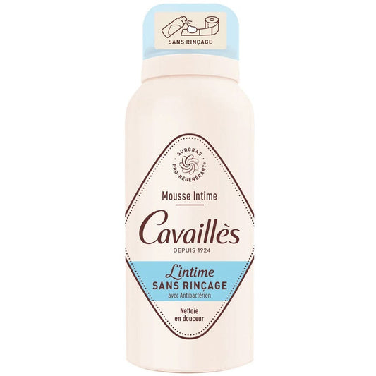 Cavaillès Surgras Pro - Regenerating Anti - bacterial No - Rinse Intima Foam 100ml (3.38fl oz) - FrenchBeautyHub