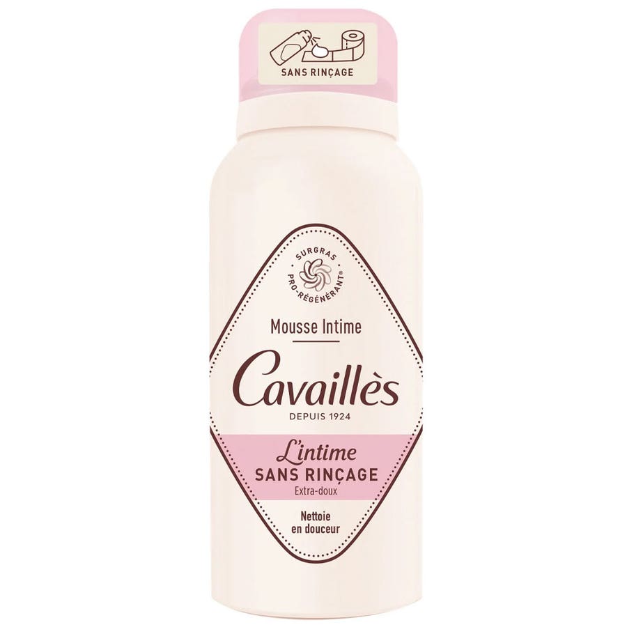Cavaillès Surgras Pro - Regenerating Ultra - soft No - Rinse Intima Foam 100ml (3.38fl oz) - FrenchBeautyHub