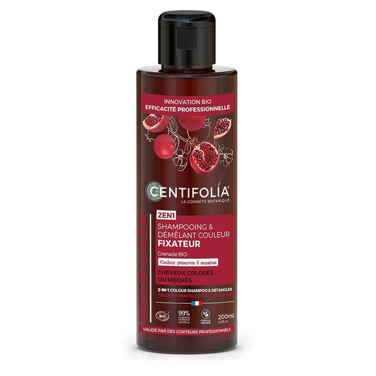 Centifolia Colour Fixing Shampoo & Conditioner Coloured or streaked hair 200ml (6.76fl oz) - FrenchBeautyHub