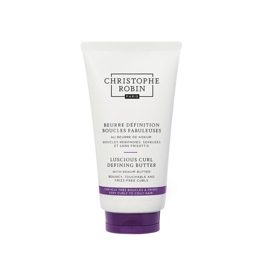 Christophe Robin Fabulous Curls Ritual Kokum Definition Butter Very curly to frizzy hair 150ml (5.07fl oz) - FrenchBeautyHub