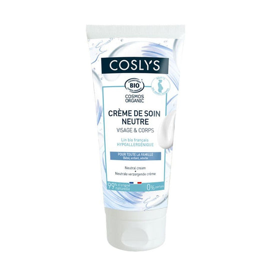 Coslys Body Organic neutral skincare cream Pour toute la famille 200ml (6.76fl oz) - FrenchBeautyHub