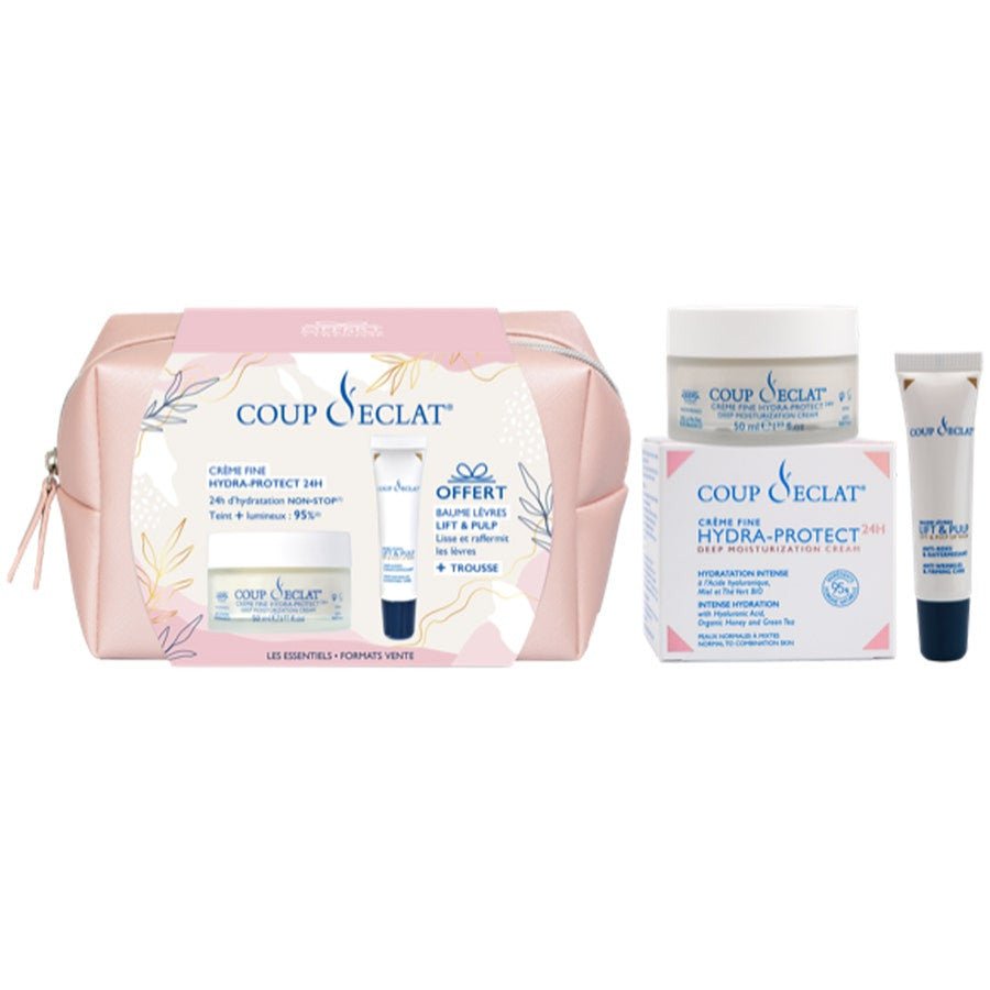 Coup D'Eclat Hydra Protect 24h Fine Cream Kits - FrenchBeautyHub