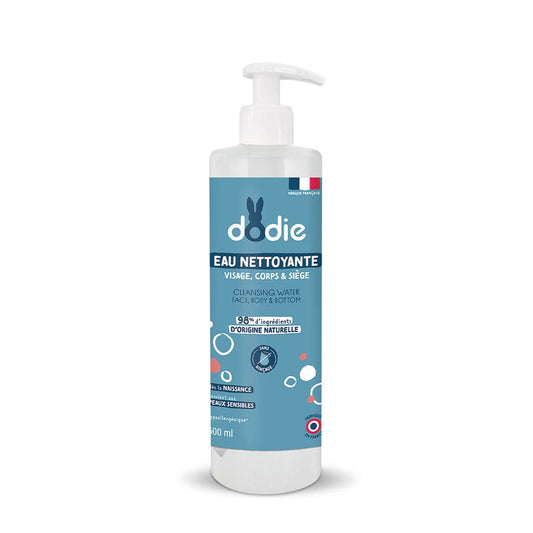 Dodie Dodie Eau Nettoyante 3 - en - 1 Des La Naissance Dès La Naissance Peaux Sensibles 500ml (16.91fl oz) - FrenchBeautyHub