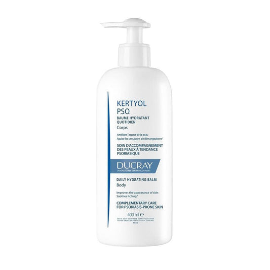 Ducray Kertyol P.S.O. Daily Hydrating Balm 400ml (13.53fl oz) - FrenchBeautyHub