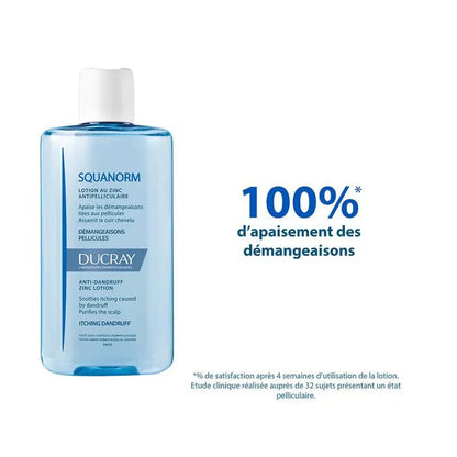 Ducray Squanorm Anti - dandruff Zinc Lotion Itching Dandruff 200ml (6.76fl oz) - FrenchBeautyHub