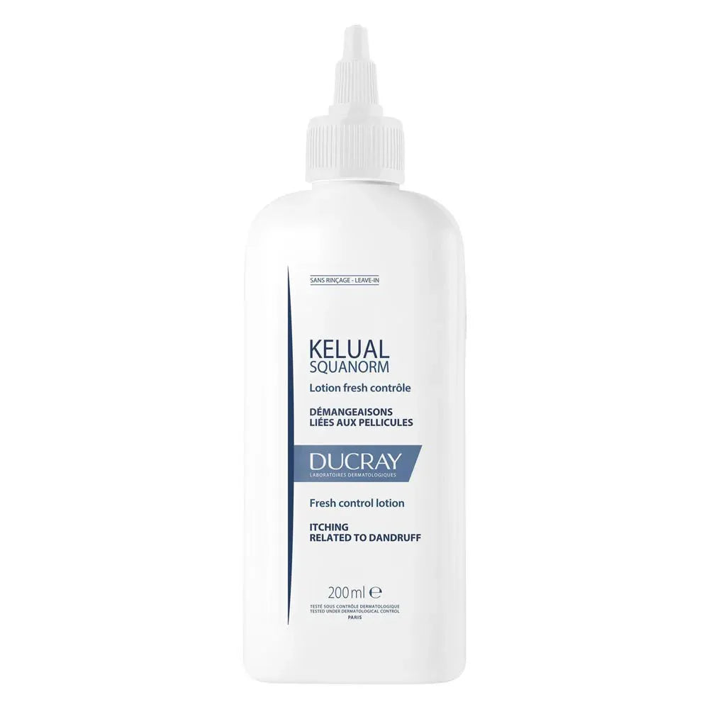 Ducray Squanorm Anti - dandruff Zinc Lotion Itching Dandruff 200ml (6.76fl oz) - FrenchBeautyHub