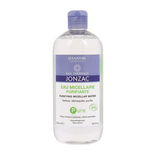 Eau thermale Jonzac Organic Purifying Micellar Water Oily Skins 500ml (16.90fl oz) - FrenchBeautyHub