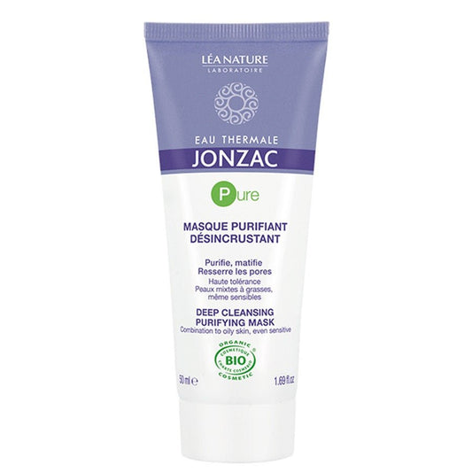 Eau thermale Jonzac Pure Purifying Scrubbing Mask 50ml (1.69fl oz) - FrenchBeautyHub