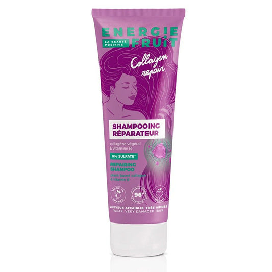 Energie Fruit Plant Collagen & Vitamin B Repair Shampoo 250ml (8.45fl oz) - FrenchBeautyHub