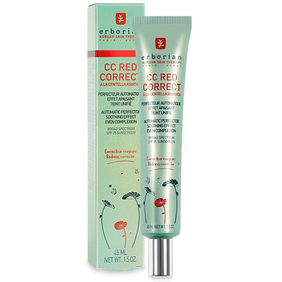 Erborian Cc Red Correct Automatic Perfector Redness Corrector Spf25 45ml (1.52fl oz) - FrenchBeautyHub