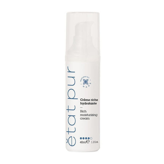 Etat Pur Rich Moisturizing Cream for Dehydrated Skin 40ml (1.35 fl oz) - FrenchBeautyHub