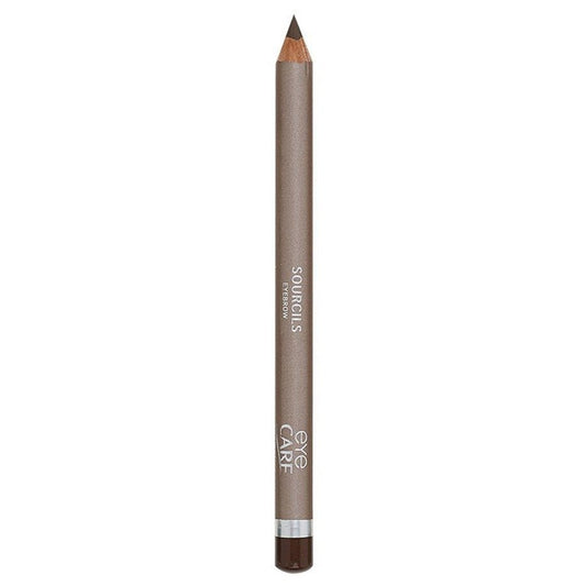 Eye Care Cosmetics Eyebrow Pencil with Jojoba Oil and Vitamin E, Fragrance - Free, Carmine - Free, Paraben - Free, Dark Brown - FrenchBeautyHub