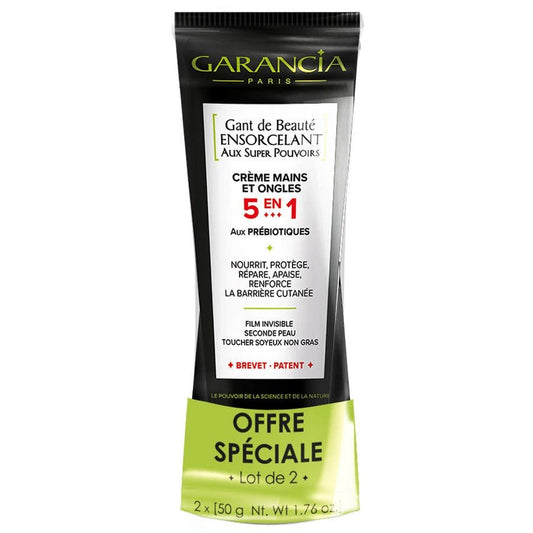 Garancia Enchanting Beauty Glove With Super Powers Hand And Nails Cream 50g x2 (1.76 oz x2) - FrenchBeautyHub