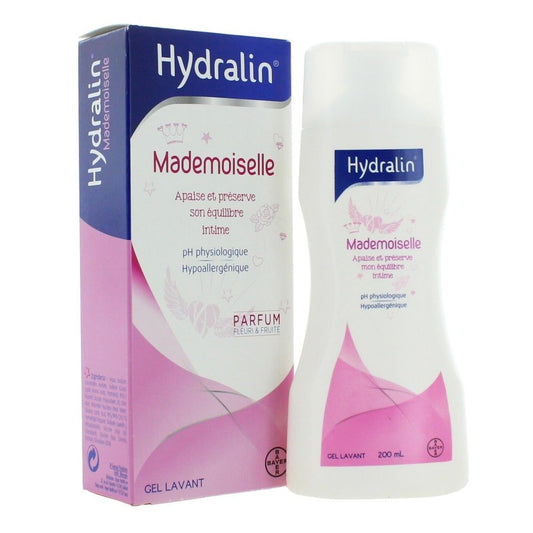 Hydralin Mademoiselle Floral and Fruit Perfumes Cleansing Gel 200ml (6.76fl oz) - FrenchBeautyHub