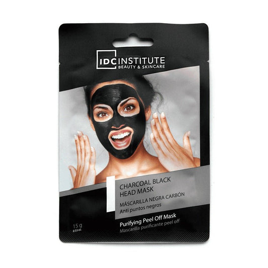 Idc Institute Black Charcoal Masks Peel - off 15g (0.52 oz) - FrenchBeautyHub