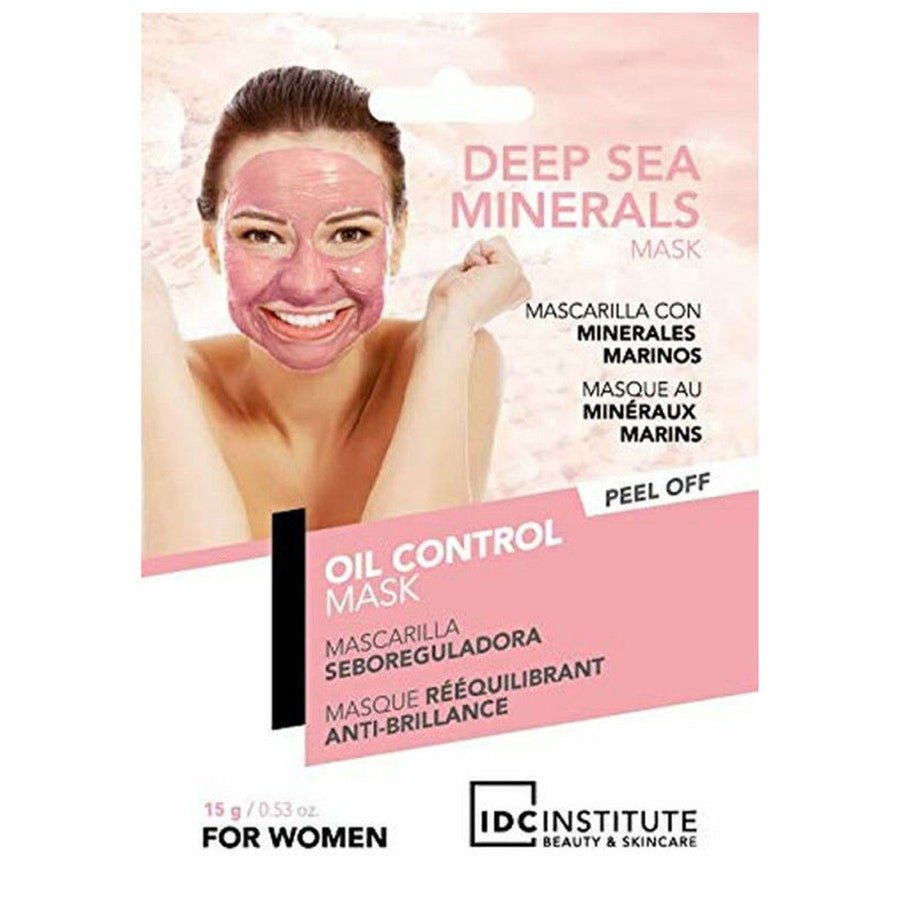 Idc Institute Women's fabric Masks Deep Sea Minerals Anti - Shine 15g (0.52 oz) - FrenchBeautyHub