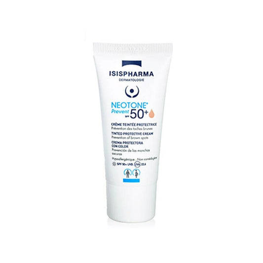 Isispharma Neotone Protective Tinted Cream Spf50+ Prevent Medium shade 30ml (1.01fl oz) - FrenchBeautyHub