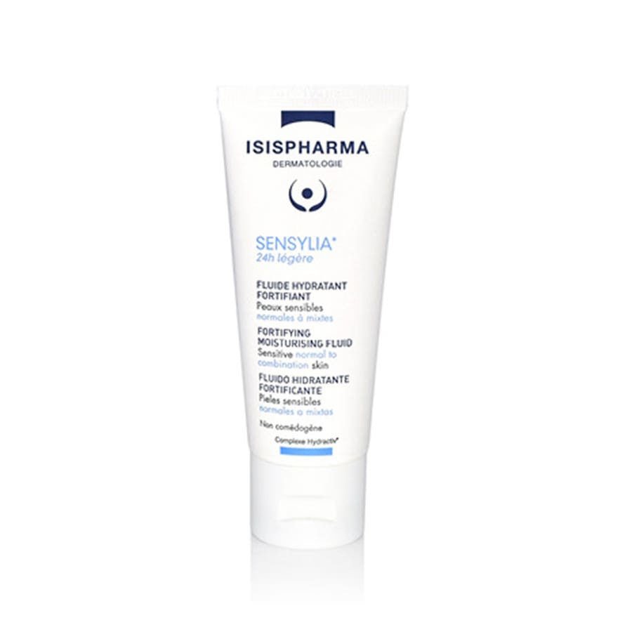 Isispharma Sensylia 24 - Hour Light Fortifying Hydrating Fluid 40ml (1.35fl oz) - FrenchBeautyHub