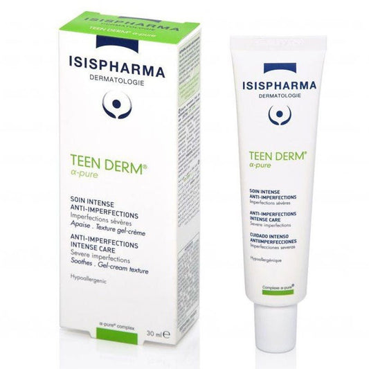 Isispharma Teen Derm A - pure Anti - Imperfection Intense Care 30ml (1.01fl oz) - FrenchBeautyHub
