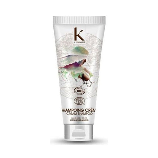 K Pour Karite Treatments Organic Clay and Karite Cream Shampoo 200g (7.05 oz) - FrenchBeautyHub