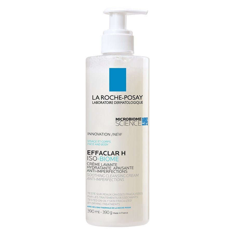 La Roche - Posay Effaclar Soothing Anti - Imperfection Cleansing Cream 390ml (13.18 fl oz) - FrenchBeautyHub