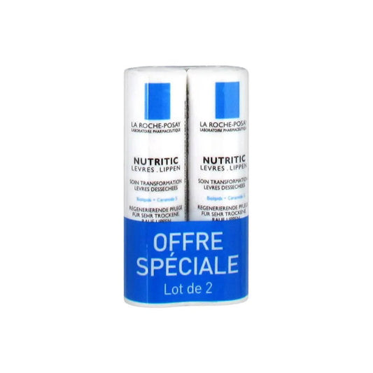 La Roche - Posay Nutritic Lip Balm for Very Dry Lips Care - FrenchBeautyHub