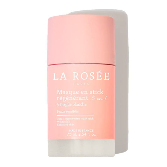 La Rosée 3 - in - 1 Regenerating White Clay Mask Stick for Sensitive Skin 75ml (2.53 fl oz) - FrenchBeautyHub